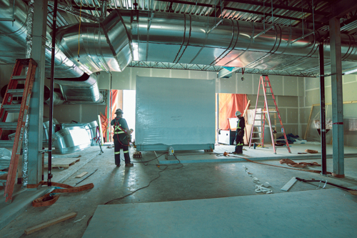 jack and rolling ahu unit